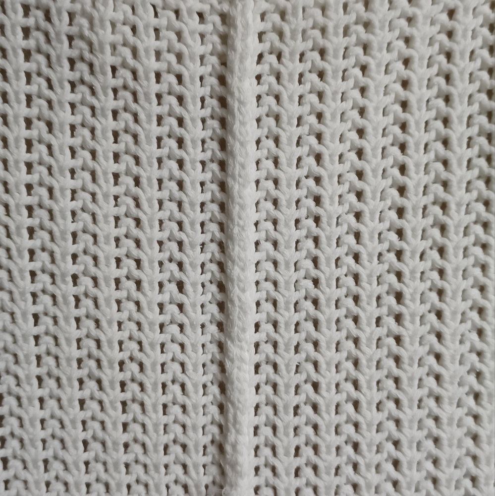 Athleta Crew Neck 3/4 lenght sleeve Sweater Off White Size M - Picture 5 of 9